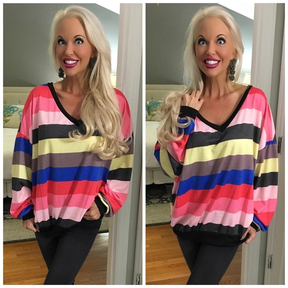 Tops - ❤️ LAST 1! 💕Dolman Sleeves Loose Fit Sweatshirt!